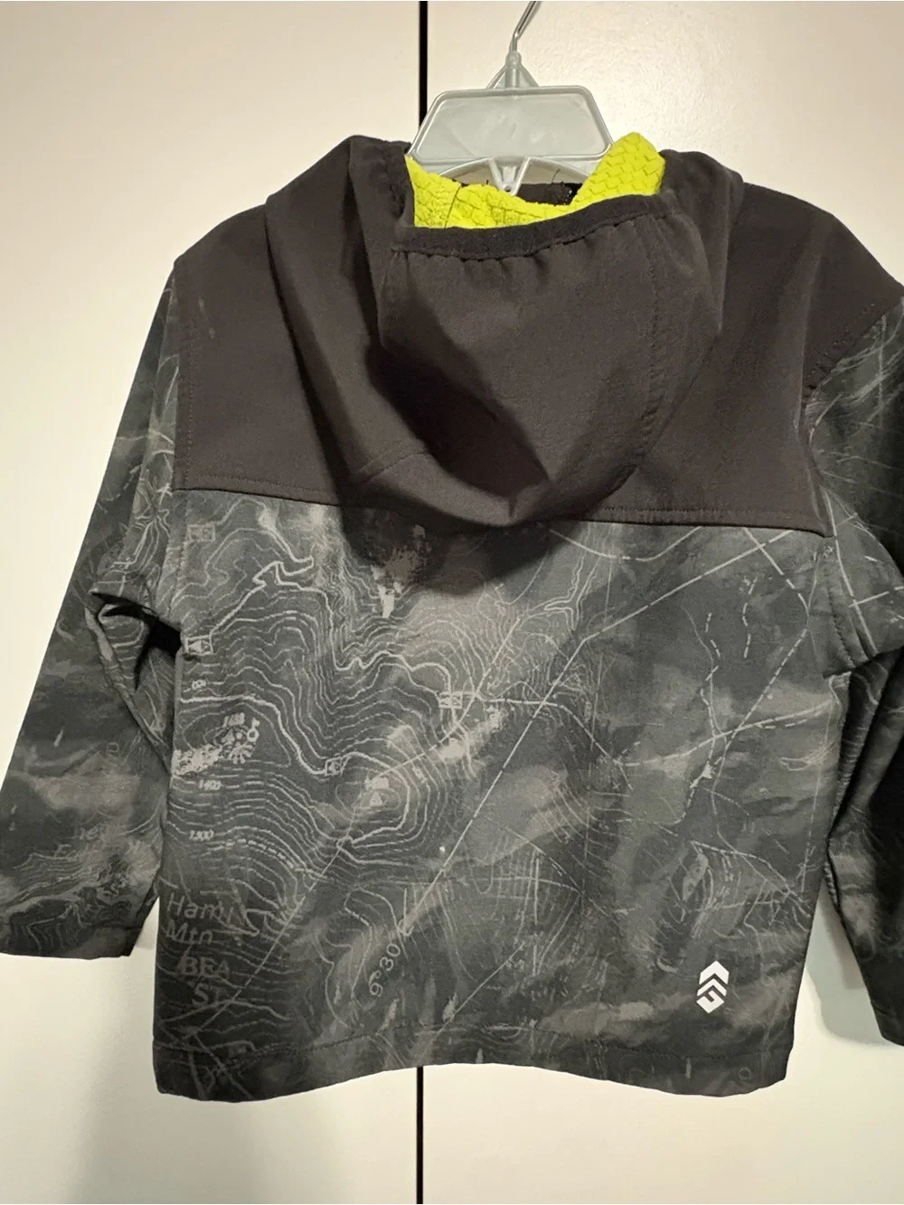 Free Country Boys' Black & Gray Hooded Softshell Jacket